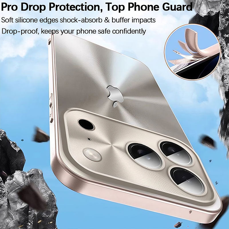 iPhone Glare Metal Case